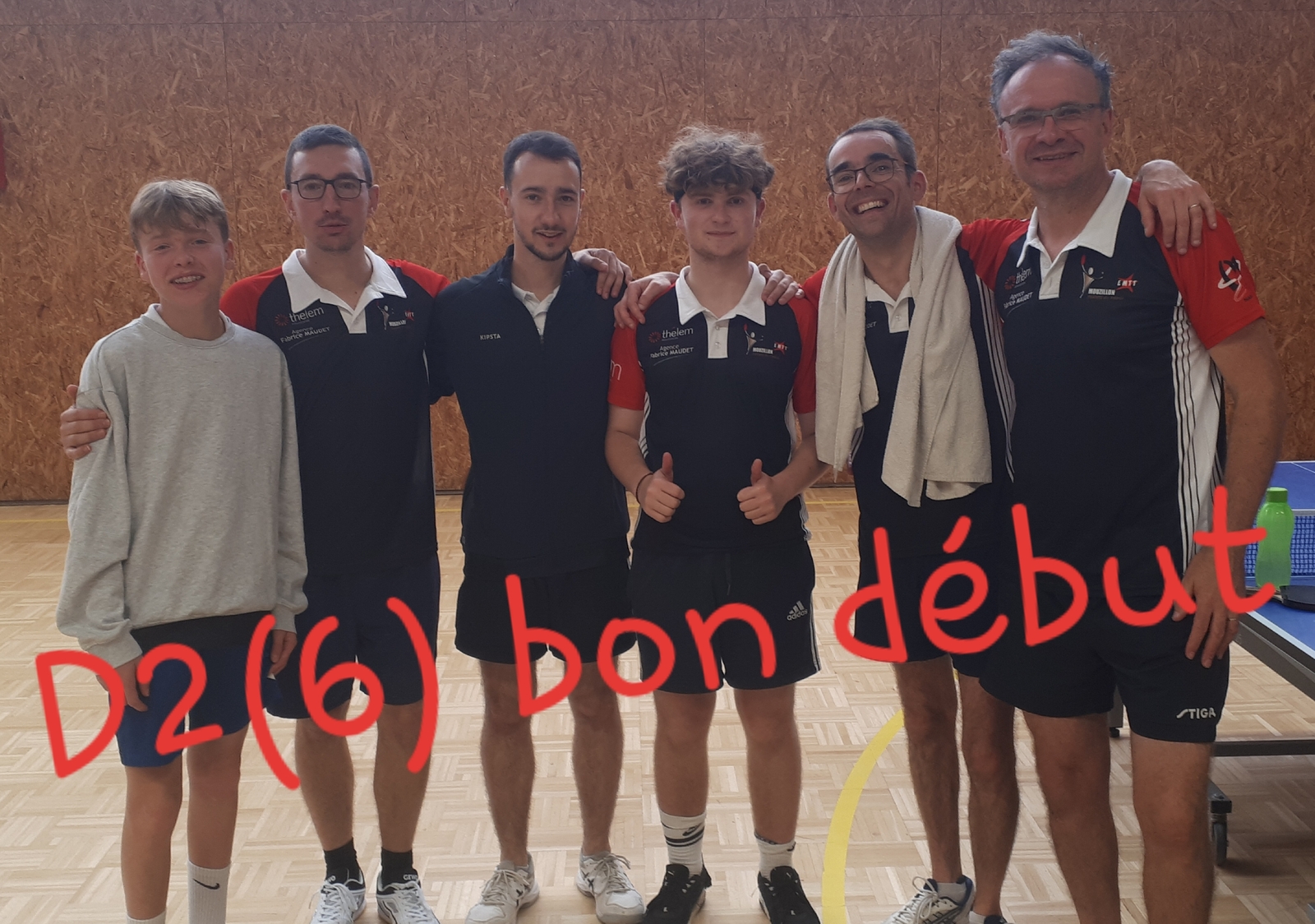 D2 (6) : Saison bien lancée