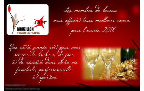 Bonne et heureuse année 2018